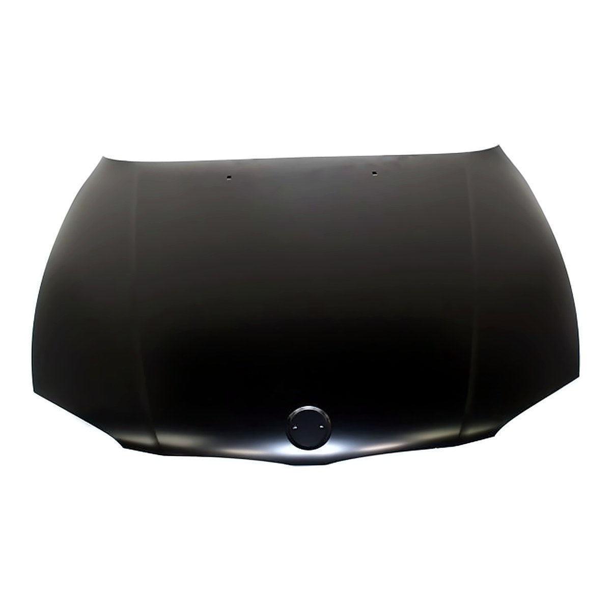 2008-2012 Bmw 1 Series Hood Steel, bm1230127. Front view.