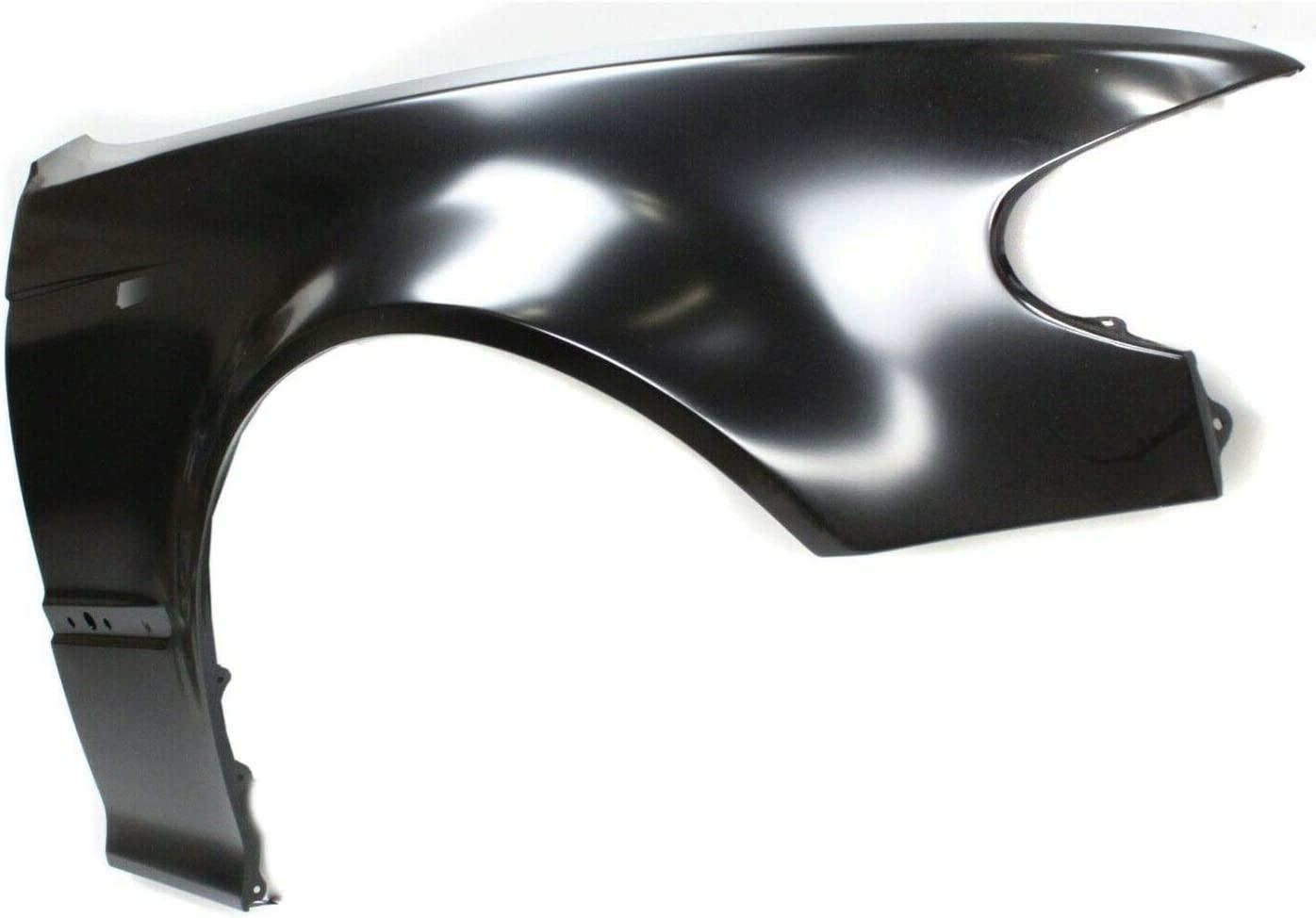 2002-2005 Bmw 3 Series Sedan Front Passenger Side Fender , BM1241129. Installed view for reference.