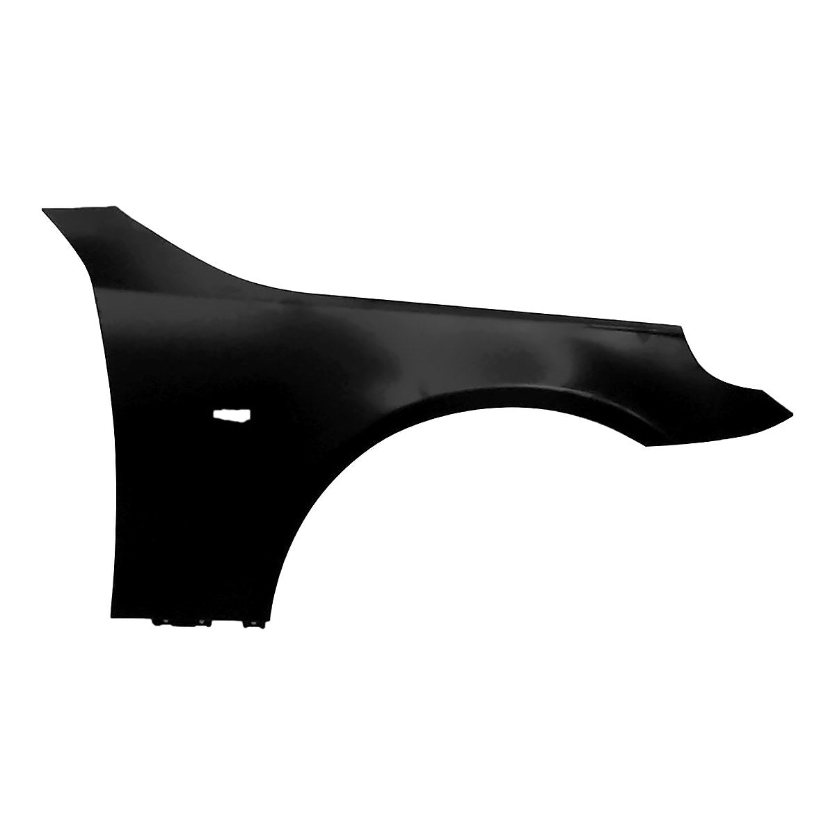 2004-2010 Bmw 5 Series Front Passenger Side Fender Fr, bm1241141. Front view.