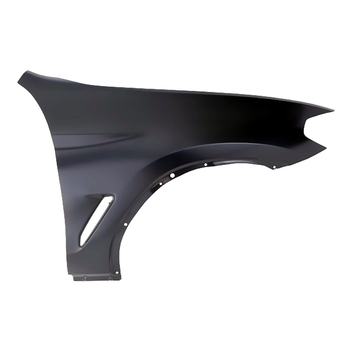 2019-2023 Bmw X4 Front Passenger Side Fender Fr, bm1241172. Front view.