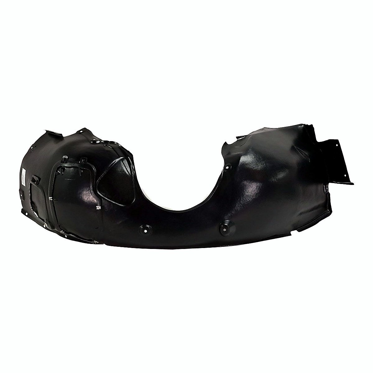 2004-2010 Bmw X3 Driver Side Fender Liner, bm1248102. Front view.