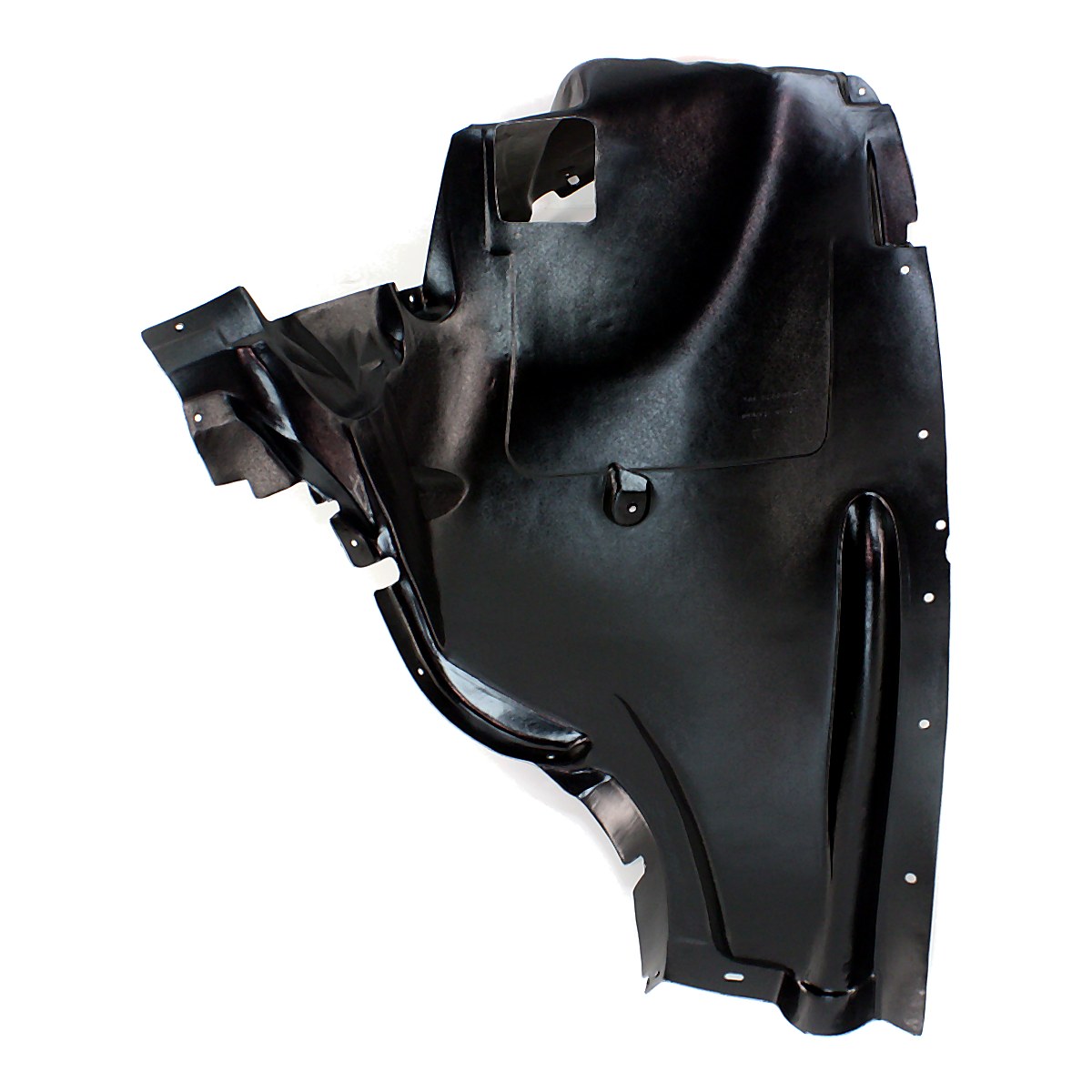 2008-2010 Bmw X6 Front Driver Side Fender Liner, bm1248111. Front view.