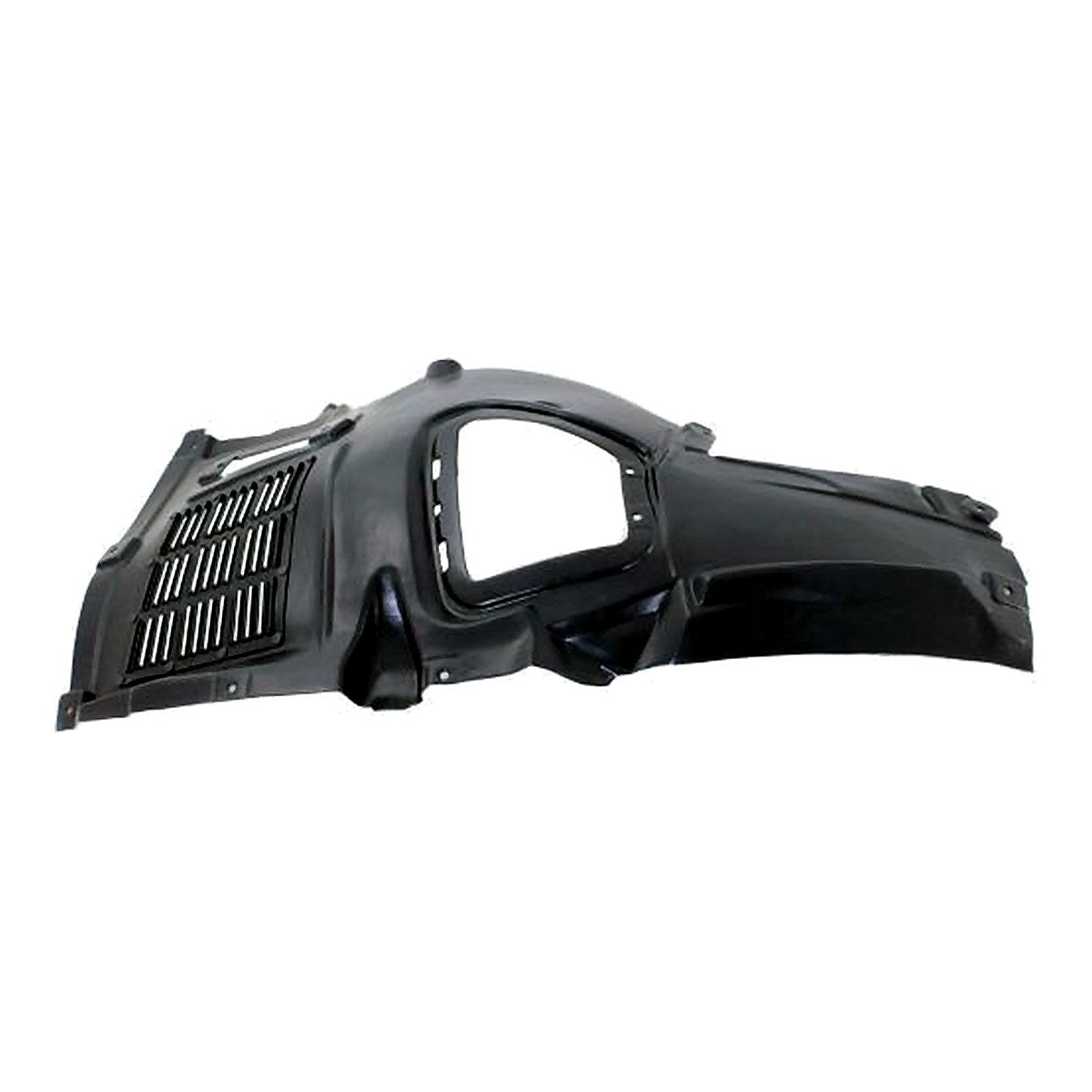 2011-2016 Bmw 5 Series Front Driver Side Fender Liner, bm1248123. Front view.