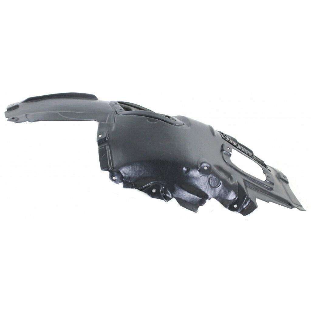 2011-2016 Bmw 5 Series Fender Liner Driver Side , BM1248123. Side view of the replacement part.
