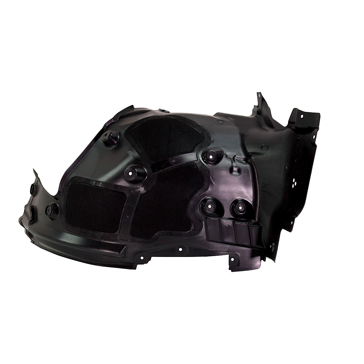 2017-2023 Bmw 5 Series Front Driver Side Fender Liner, bm1248158. Front view.