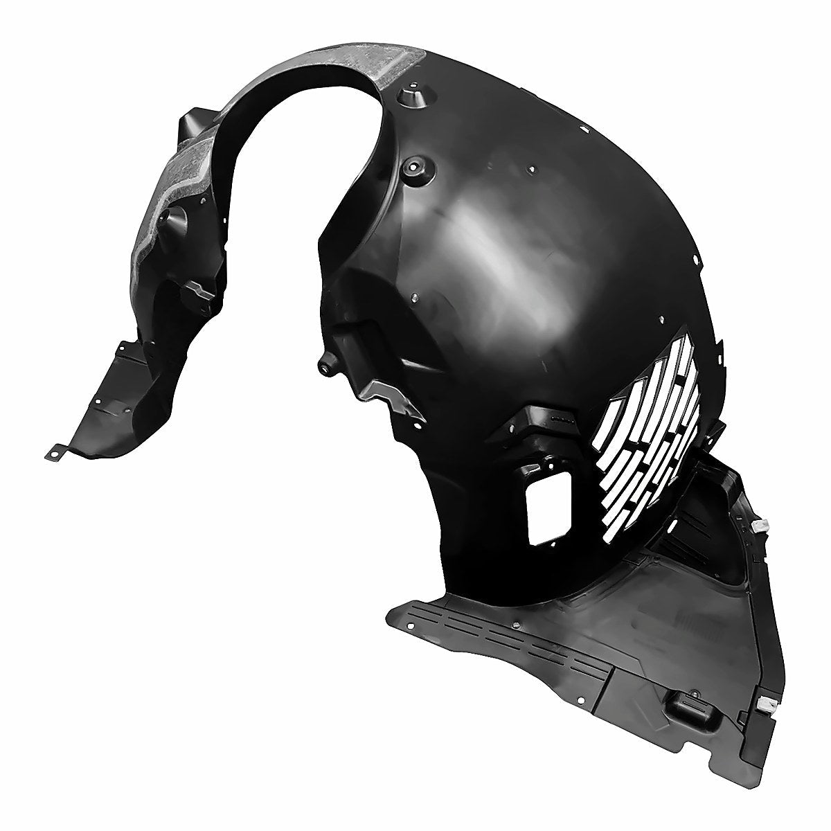 2016-2020 Bmw X1 Driver Side Fender Liner, bm1248165. Front view.