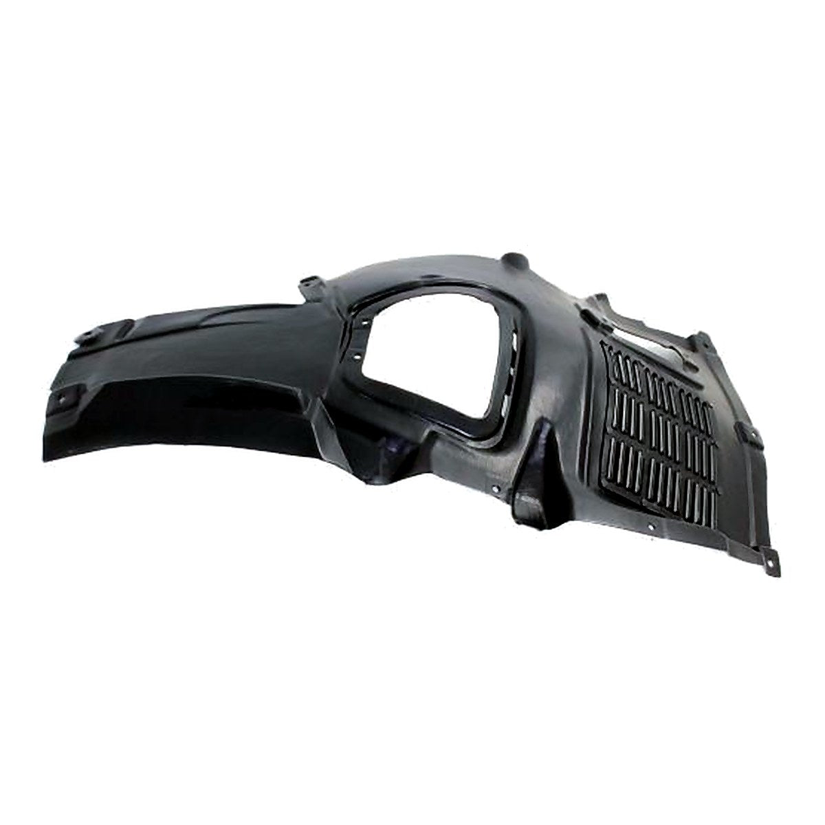 2011-2016 Bmw 5 Series Front Passenger Side Fender Liner, bm1249123. Front view.