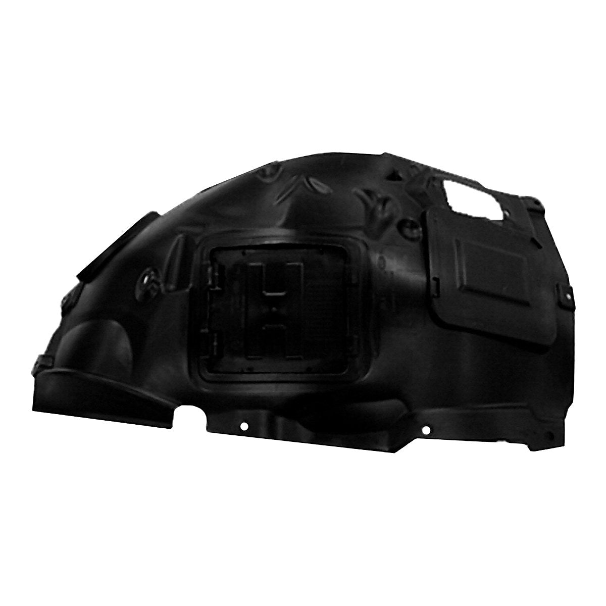 2012-2018 Bmw 3 Series Sedan Front Passenger Side Fender Liner, bm1249131. Front view.