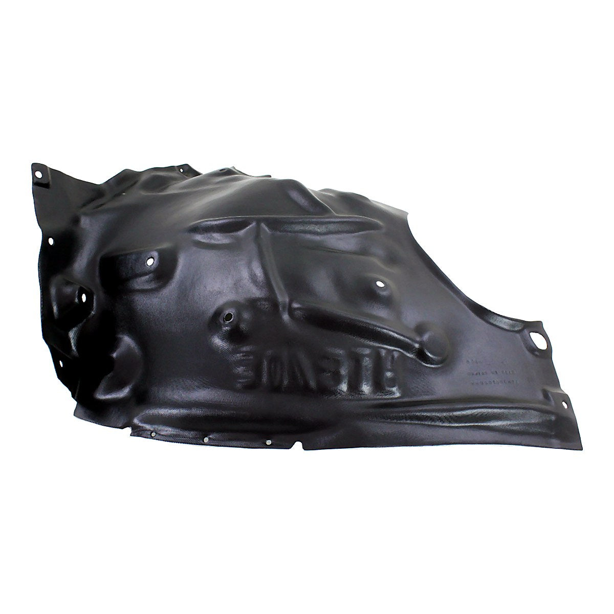 2012-2015 Bmw 3 Series Sedan Rear Passenger Side Fender Liner, bm1249132. Front view.
