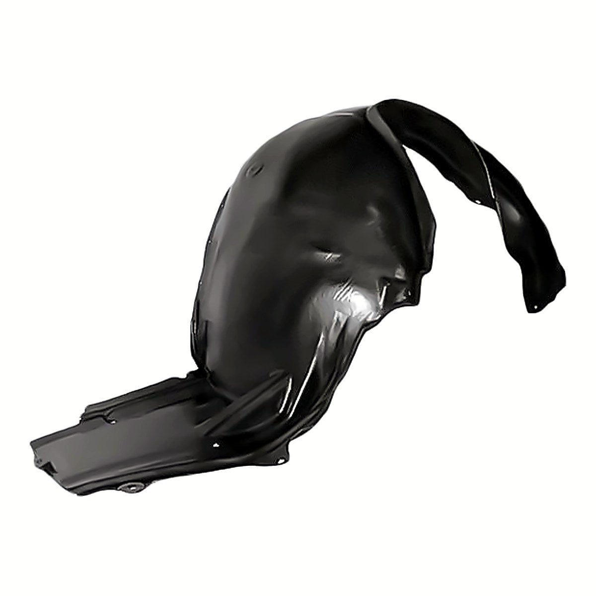 1999-2006 Bmw 3 Series Sedan Front Driver Side Fender Liner, bm1250103. Front view.