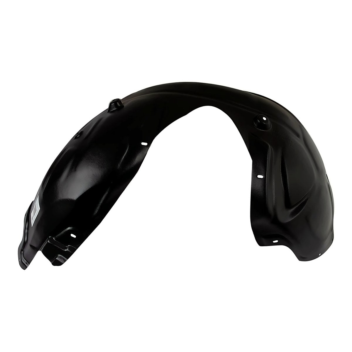 1997-2005 Bmw 5 Series Front Driver Side Fender Liner, bm1250104. Front view.