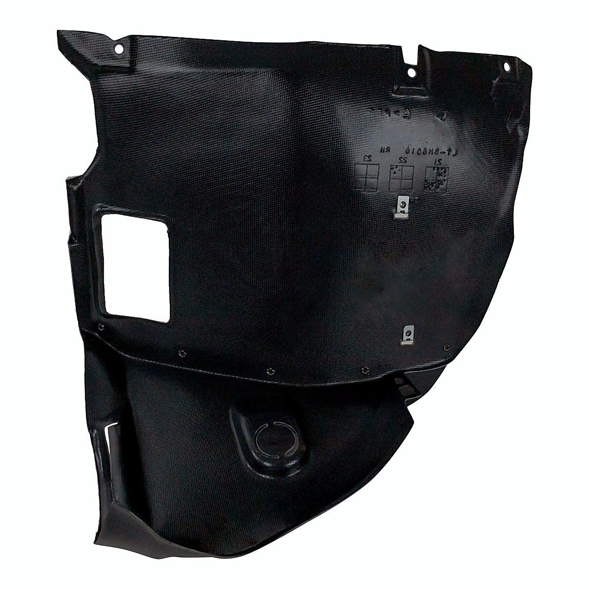 1999-2006 Bmw 3 Series Sedan Front Driver Side Fender Liner, bm1250106. Front view.