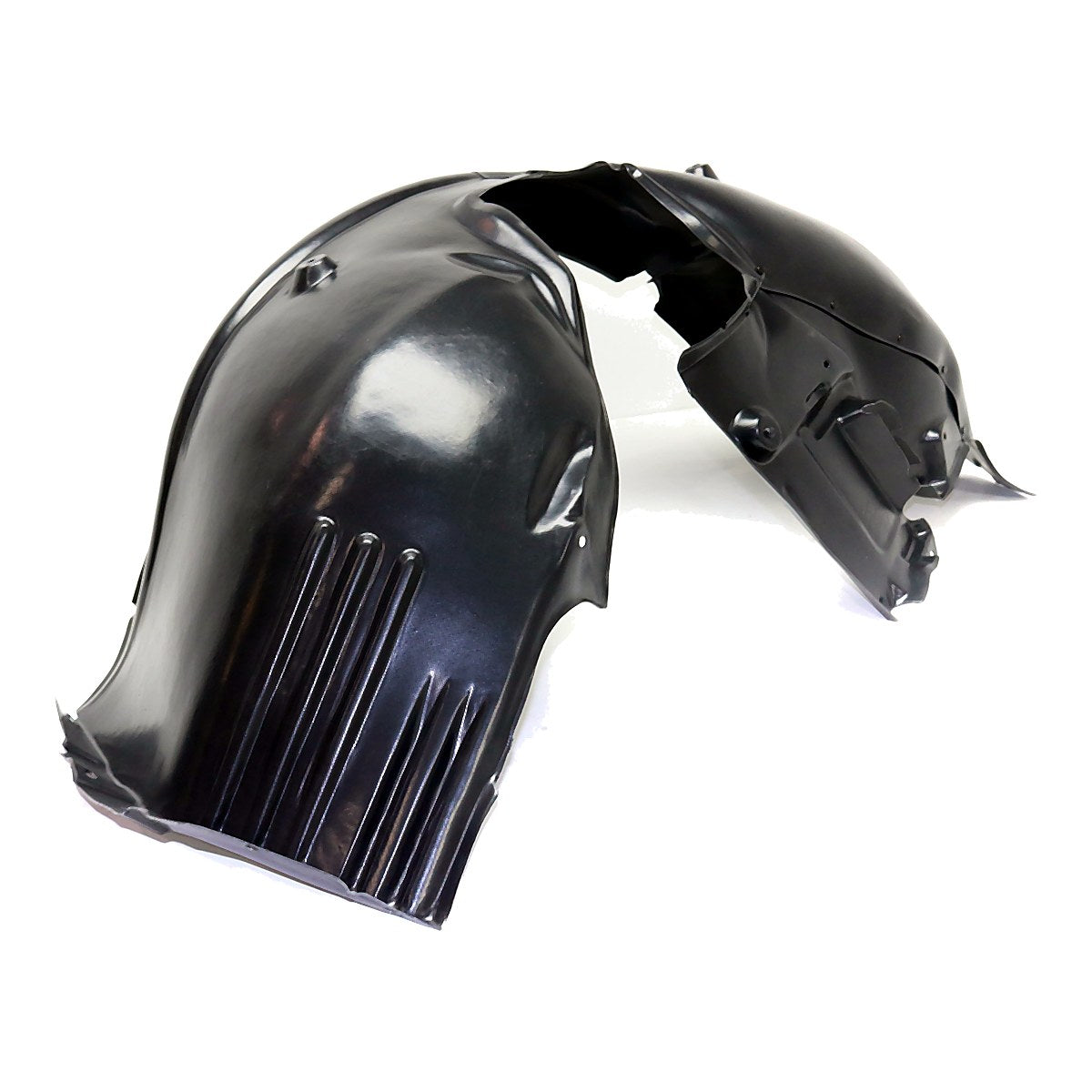 2004-2007 Bmw 5 Series Driver Side Fender Liner, bm1250111. Front view.