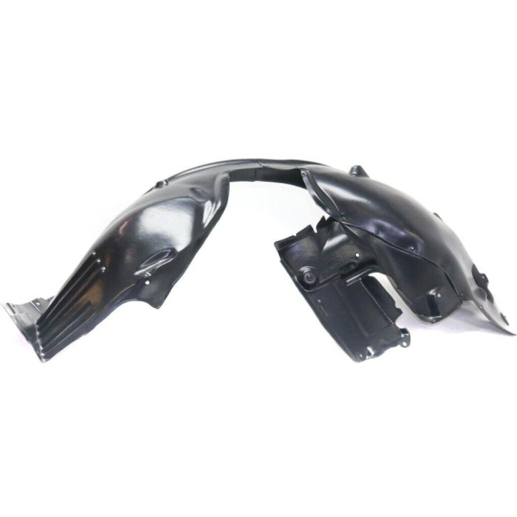 2004-2007 Bmw 5 Series Fender Liner Driver Side , BM1250111. Installed view for reference.