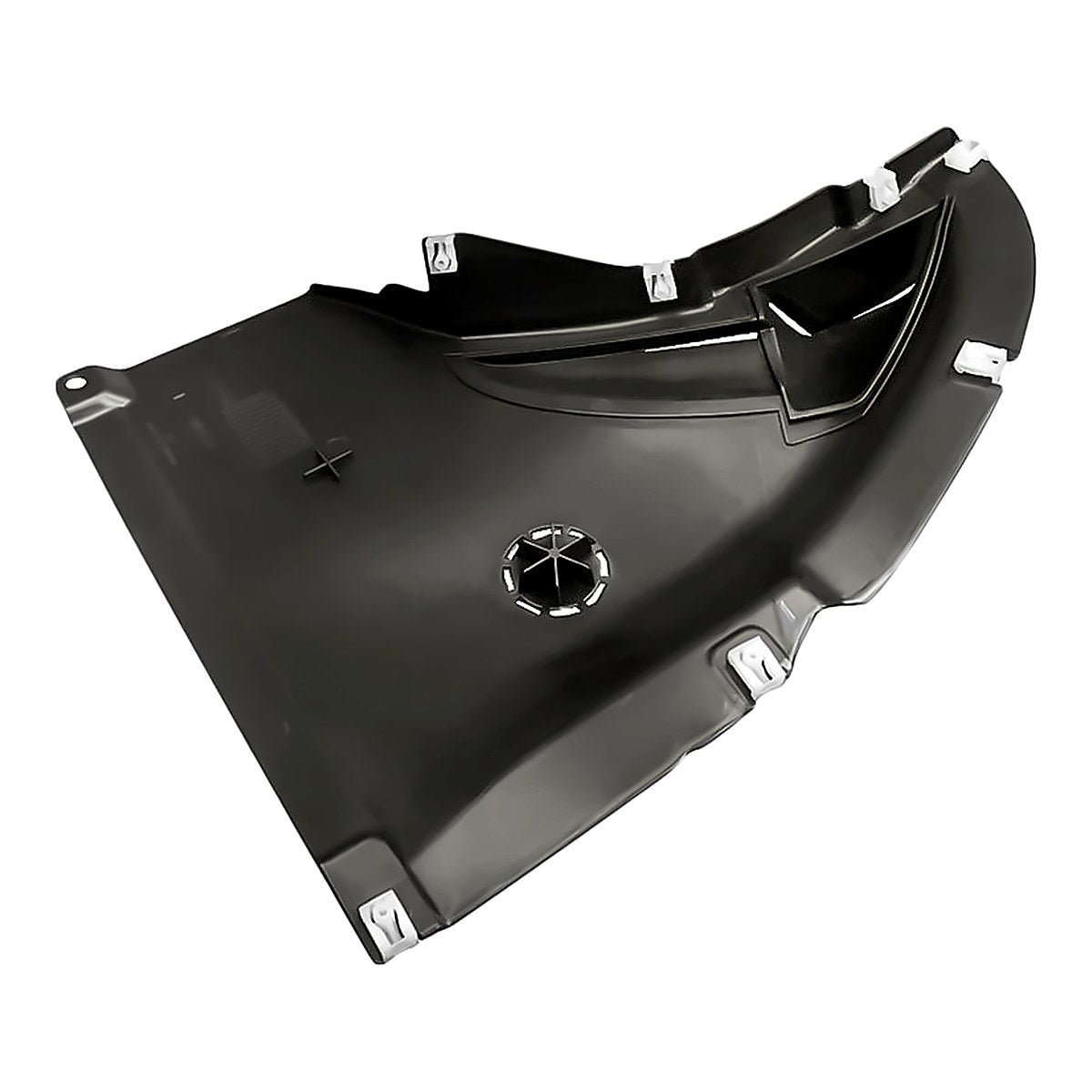 2019-Bmw- 4 Front Driver Side Fender Splash, bm1250139. Front view.