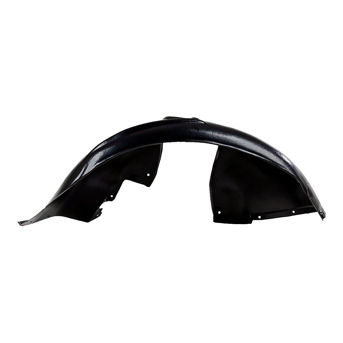 1997-2003 Bmw 5 Series Front Passenger Side Fender Liner, bm1251104. Front view.