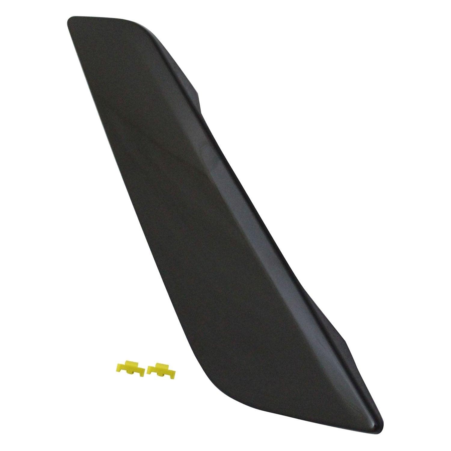 2017-2023 Bmw 5 Series Fender Insert Passenger Side Ptd Black , BM1267104. Installed view for reference.