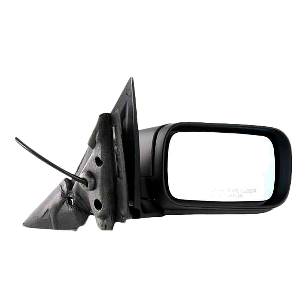1999-2006 Bmw 3 Series Sedan Rear Passenger Side Door Mirror, bm1321117. Front view.