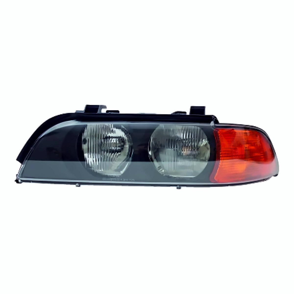 1998-2000 Bmw 5 Series Front Driver Side Head Lamp, bm2502118. Front view.