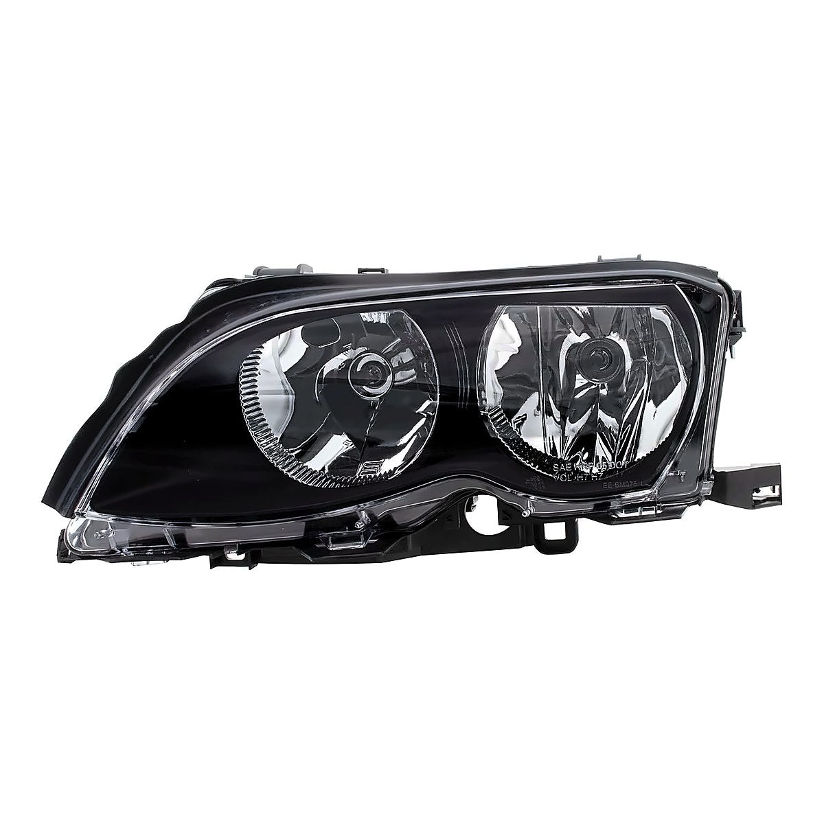 2002-2005 Bmw 3 Series Sedan Driver Side Head Lamp, bm2502122. Front view.
