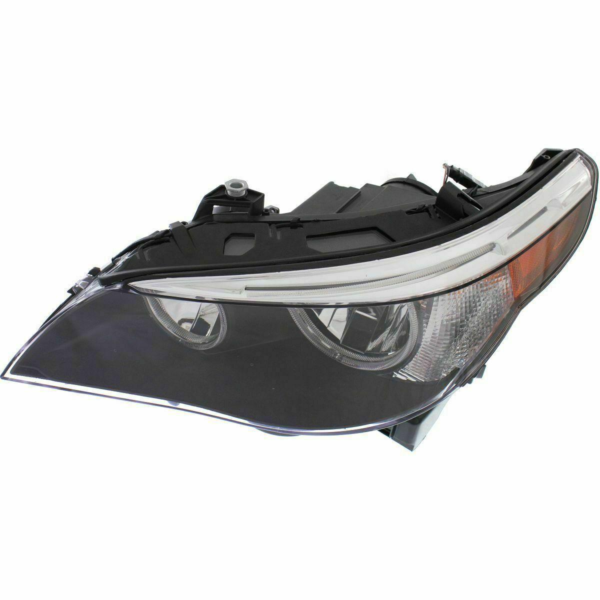 2004-2007 Bmw 5 Series Head Lamp Driver Side Halogen , BM2502134. Replacement part ready for install.