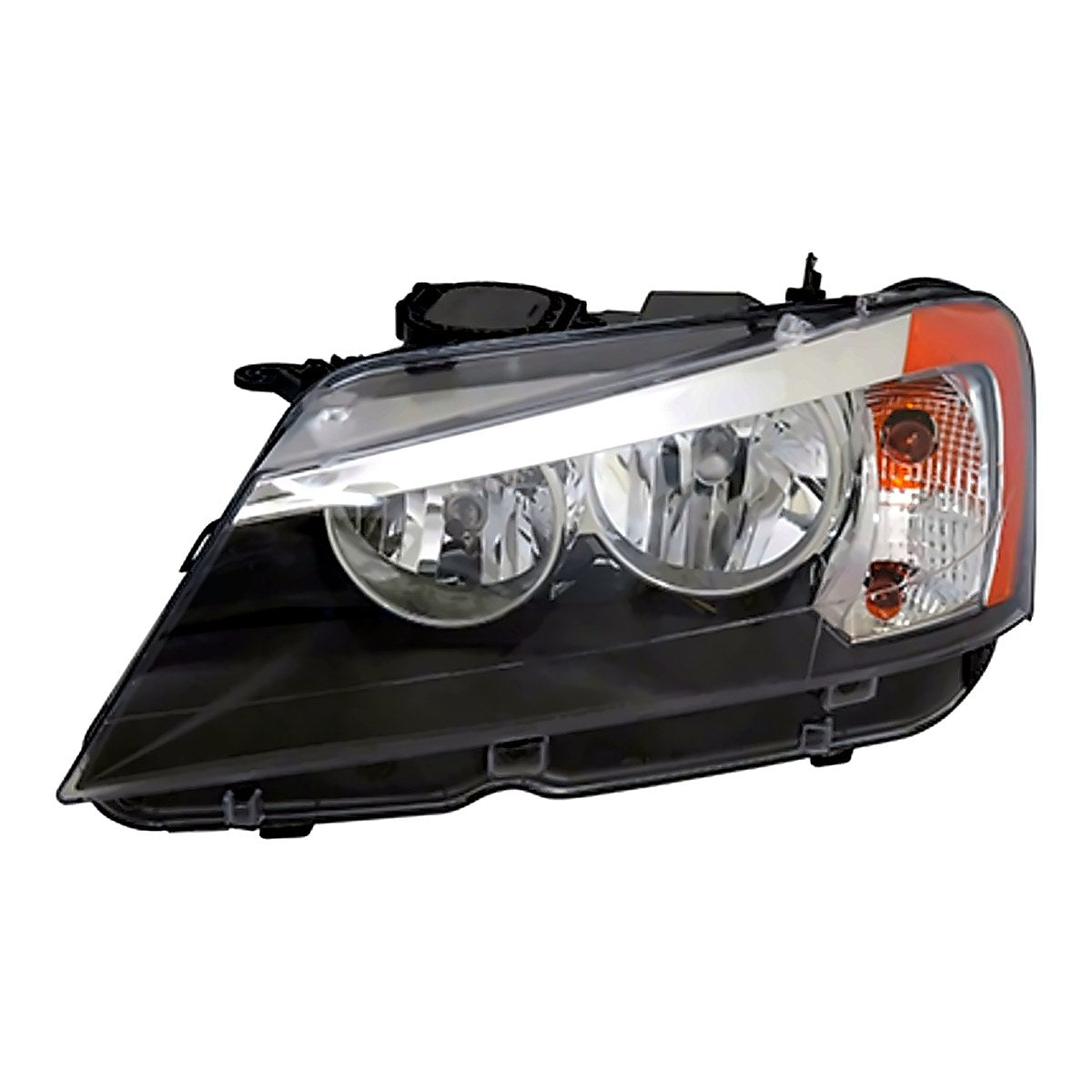 2011-2014 Bmw X3 Driver Side Head Lamp, bm2502170. Front view.