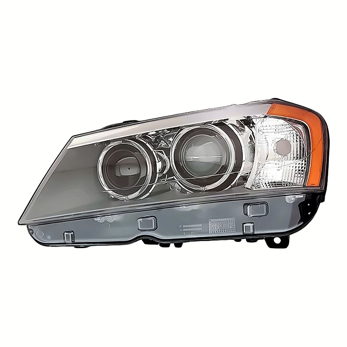 2011-2014 Bmw X3 Driver Side Head Lamp, bm2502172. Front view.