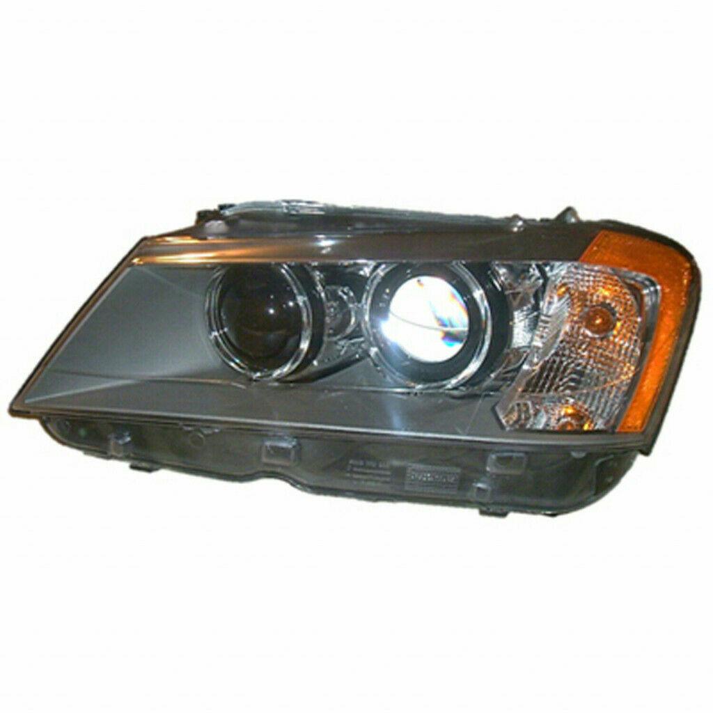 2011-2014 Bmw X3 Head Lamp Driver Side Xenon Without Adaptive Lamp , BM2502172. Precision fitment for collision repair.