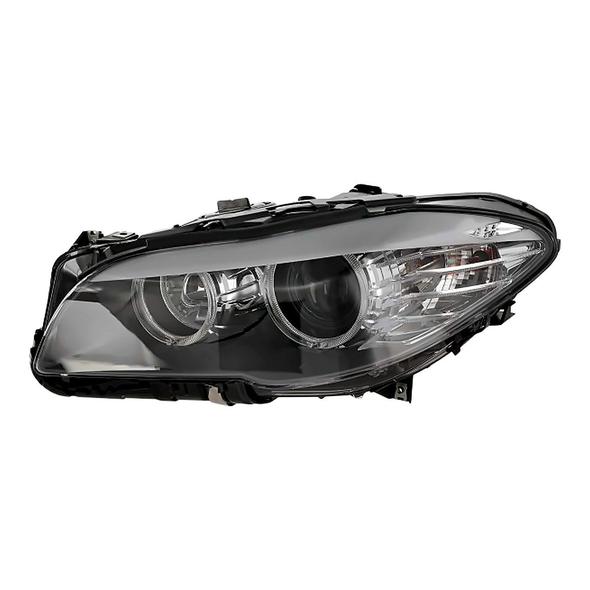 2011-2013 Bmw 5 Series Driver Side Head Lamp, bm2502174. Front view.