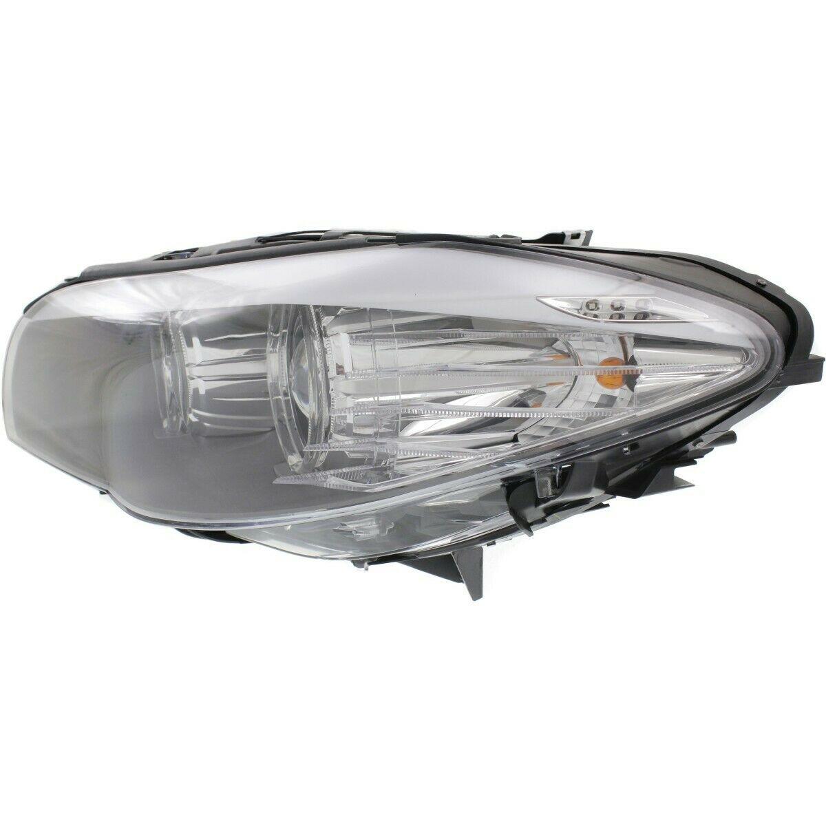 2011-2013 Bmw 5 Series Head Lamp Driver Side Without Auto Adjust , BM2502174. Lightweight yet durable construction.