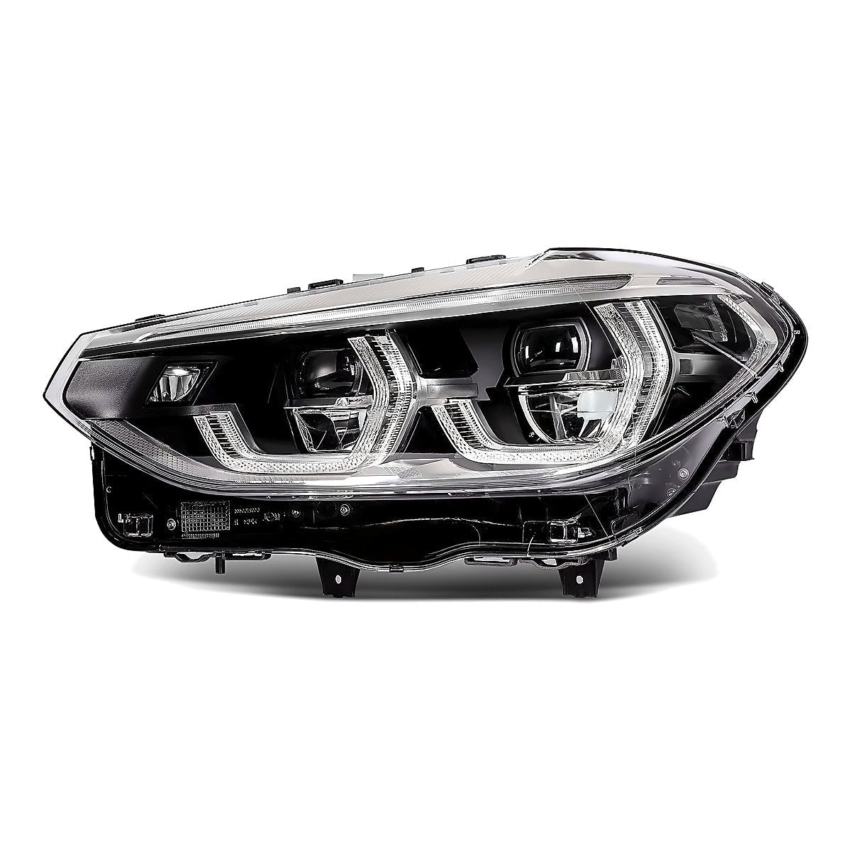 2018-2021 Bmw X4 Driver Side Head Lamp, bm2502193. Front view.
