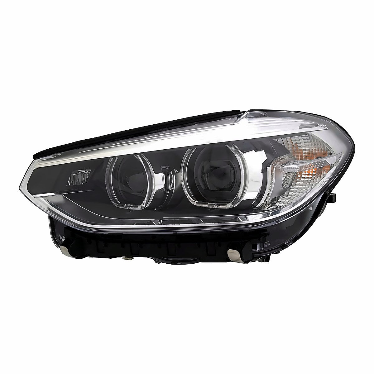 2018-2021 Bmw X4 Driver Side Head Lamp, bm2502194. Front view.