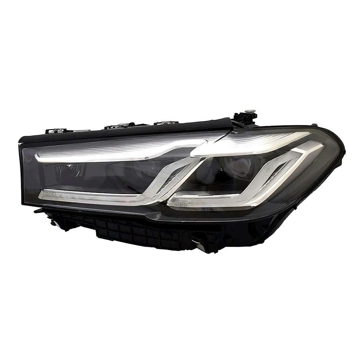 2021-2023 Bmw 5 Series Driver Side Head Lamp, bm2502201. Front view.