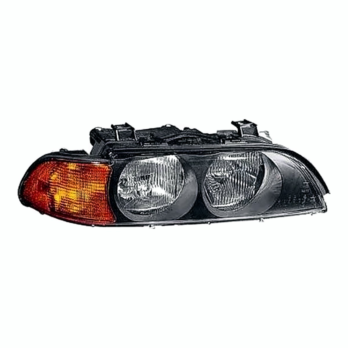 1998-2000 Bmw 5 Series Passenger Side Head Lamp, bm2503118. Front view.