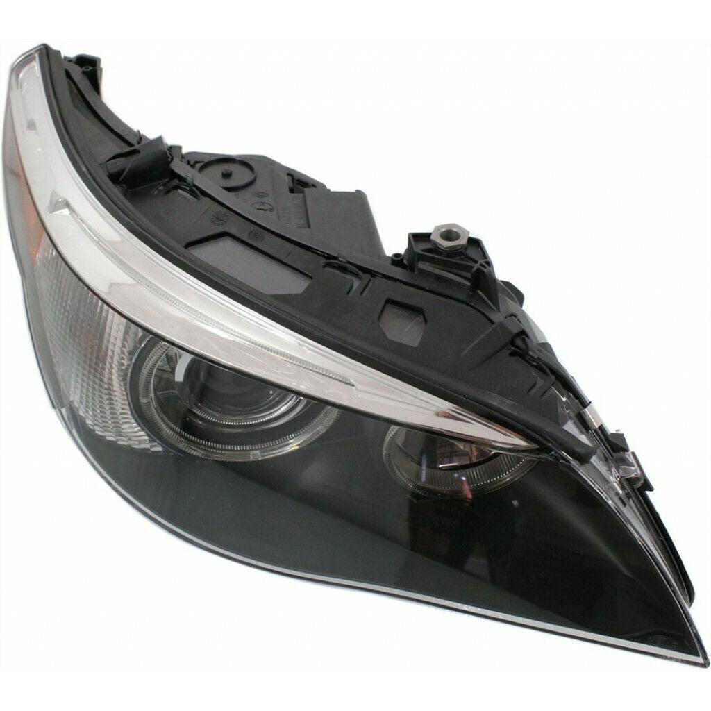 2004-2007 Bmw 5 Series Head Lamp Passenger Side Hid Without Auto Adjust , BM2503125.   component.