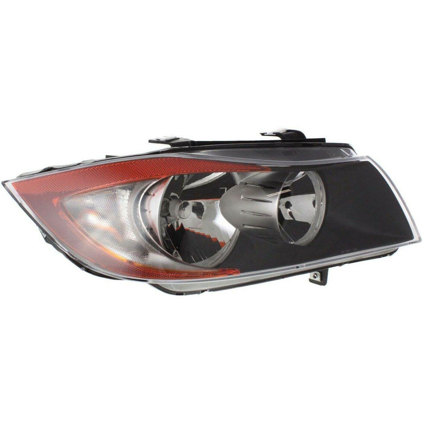 2006-2008 Bmw 3 Series Sedan Head Lamp Passenger Side , BM2503134. Installed view for reference.