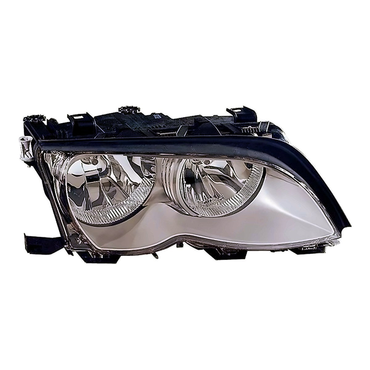 2002-2005 Bmw 3 Series Sedan Passenger Side Head Lamp, bm2503165. Front view.