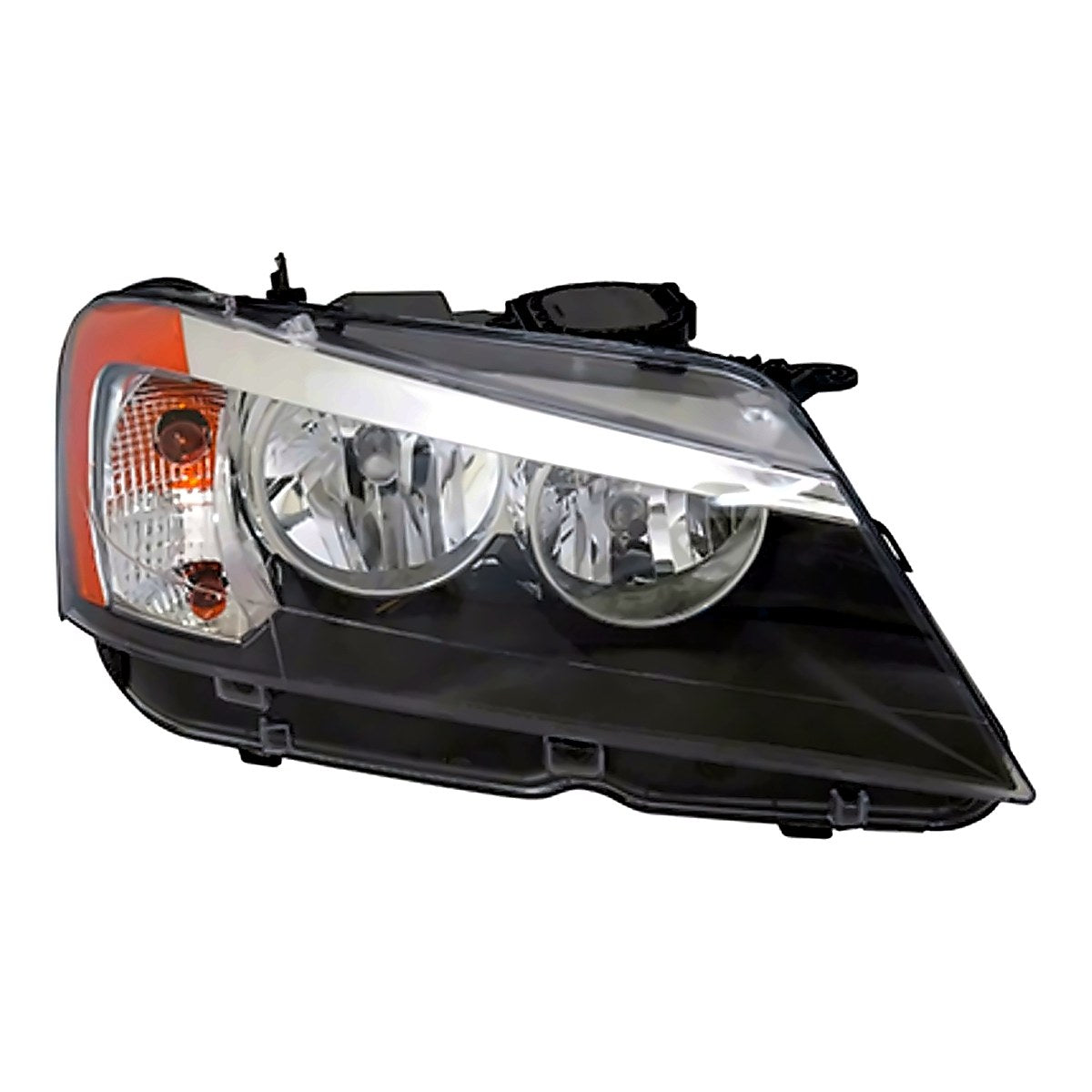2011-2014 Bmw X3 Passenger Side Head Lamp, bm2503170. Front view.