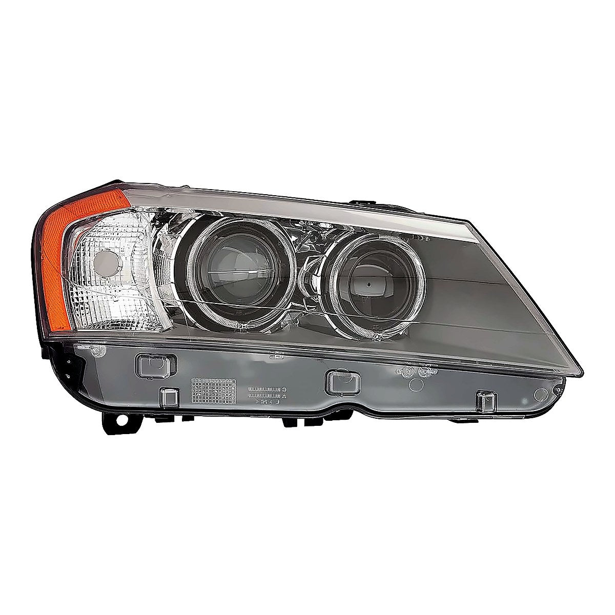 2011-2014 Bmw X3 Passenger Side Head Lamp, bm2503172. Front view.
