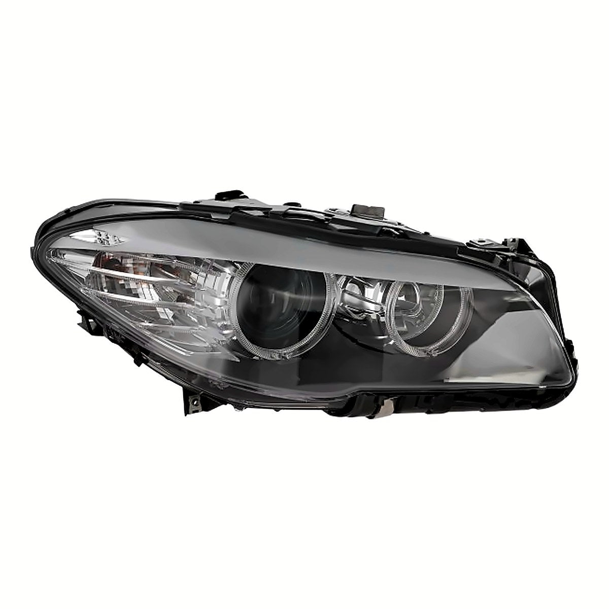 2011-2013 Bmw 5 Series Passenger Side Head Lamp, bm2503174. Front view.