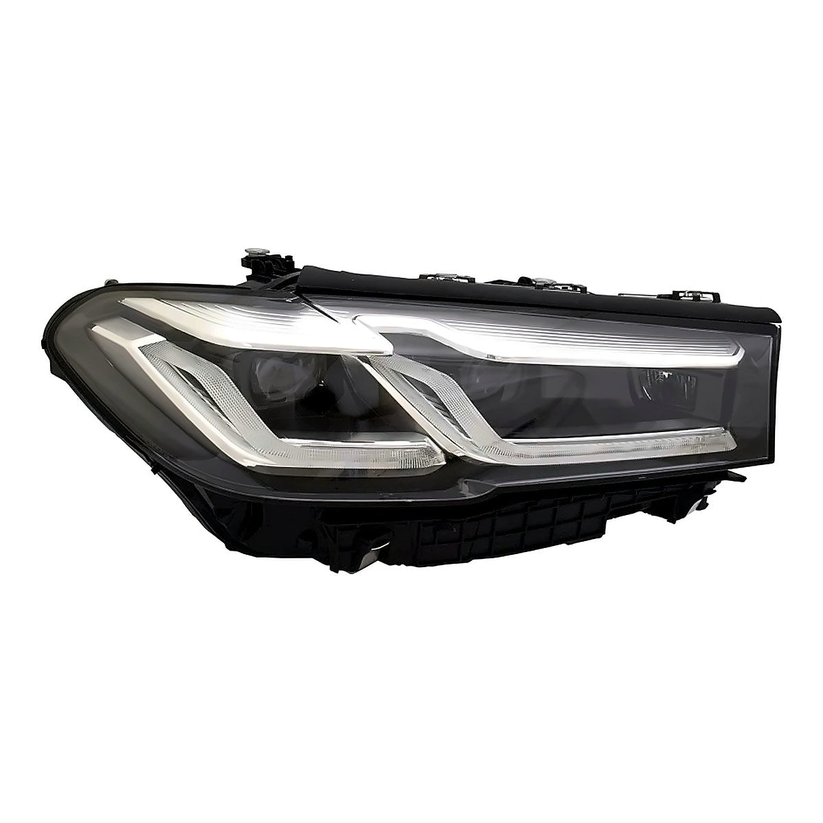 2021-2023 Bmw 5 Series Passenger Side Head Lamp, bm2503201. Front view.