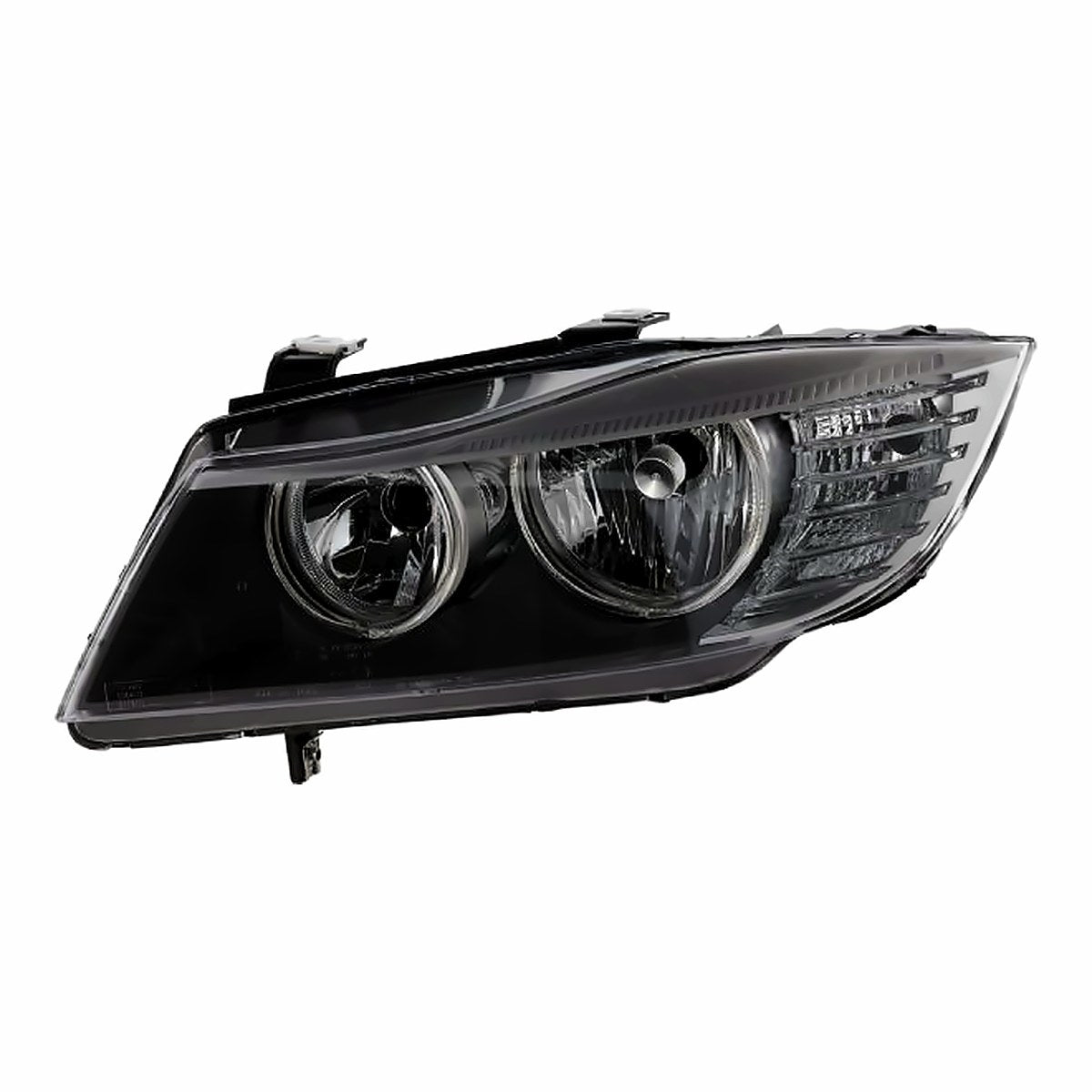 2009-2011 Bmw 3 Series Sedan Driver Side Head Lamp, bm2518123. Front view.