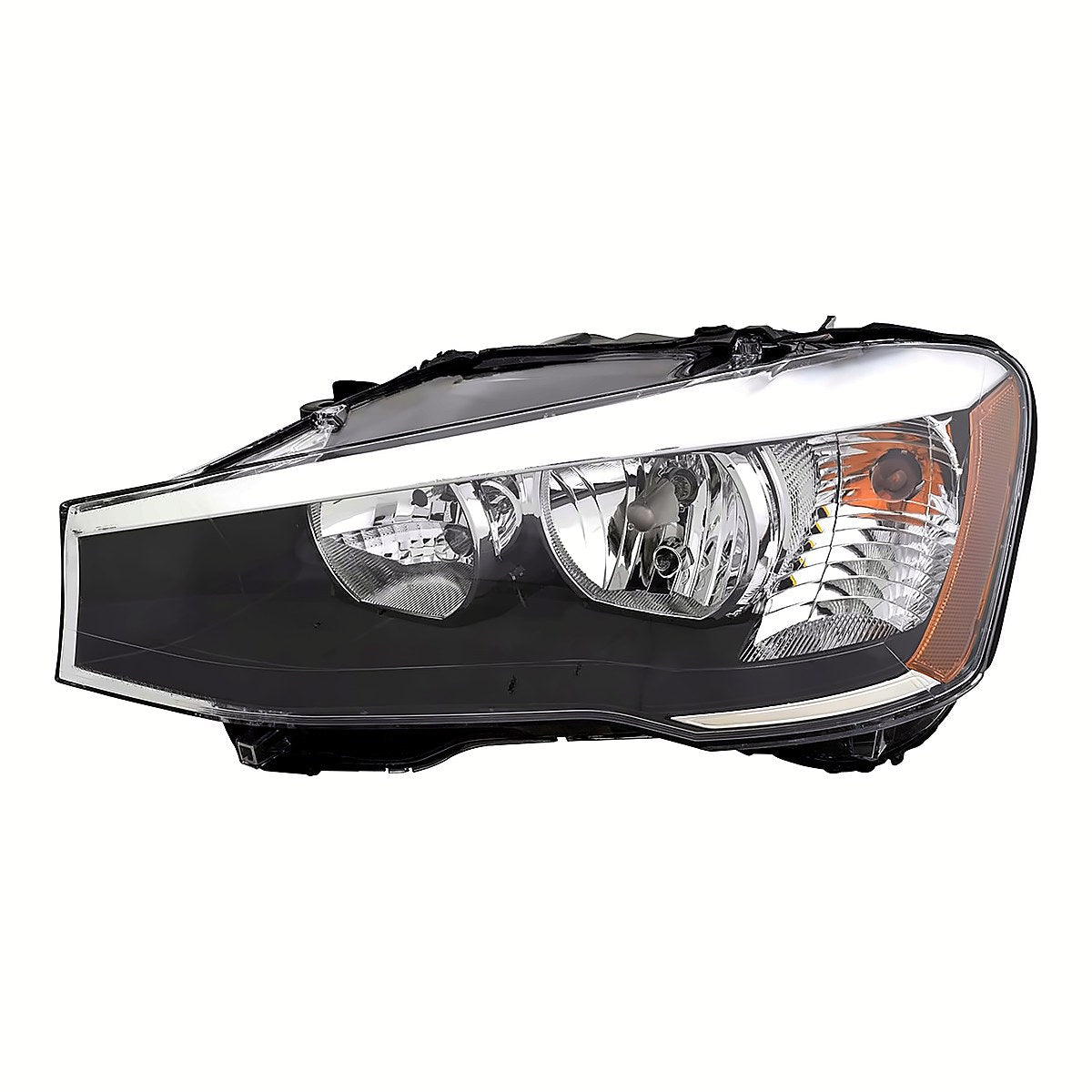 2015-2018 Bmw X4 Driver Side Head Lamp, bm2518142. Front view.
