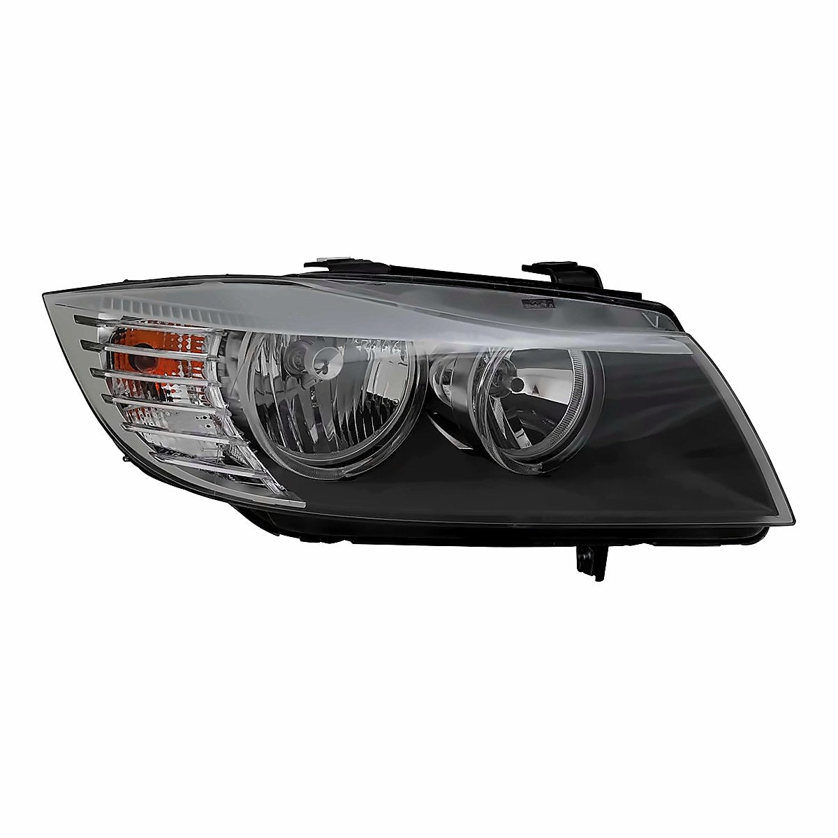 2009-2011 Bmw 3 Series Sedan Passenger Side Head Lamp, bm2519123. Front view.