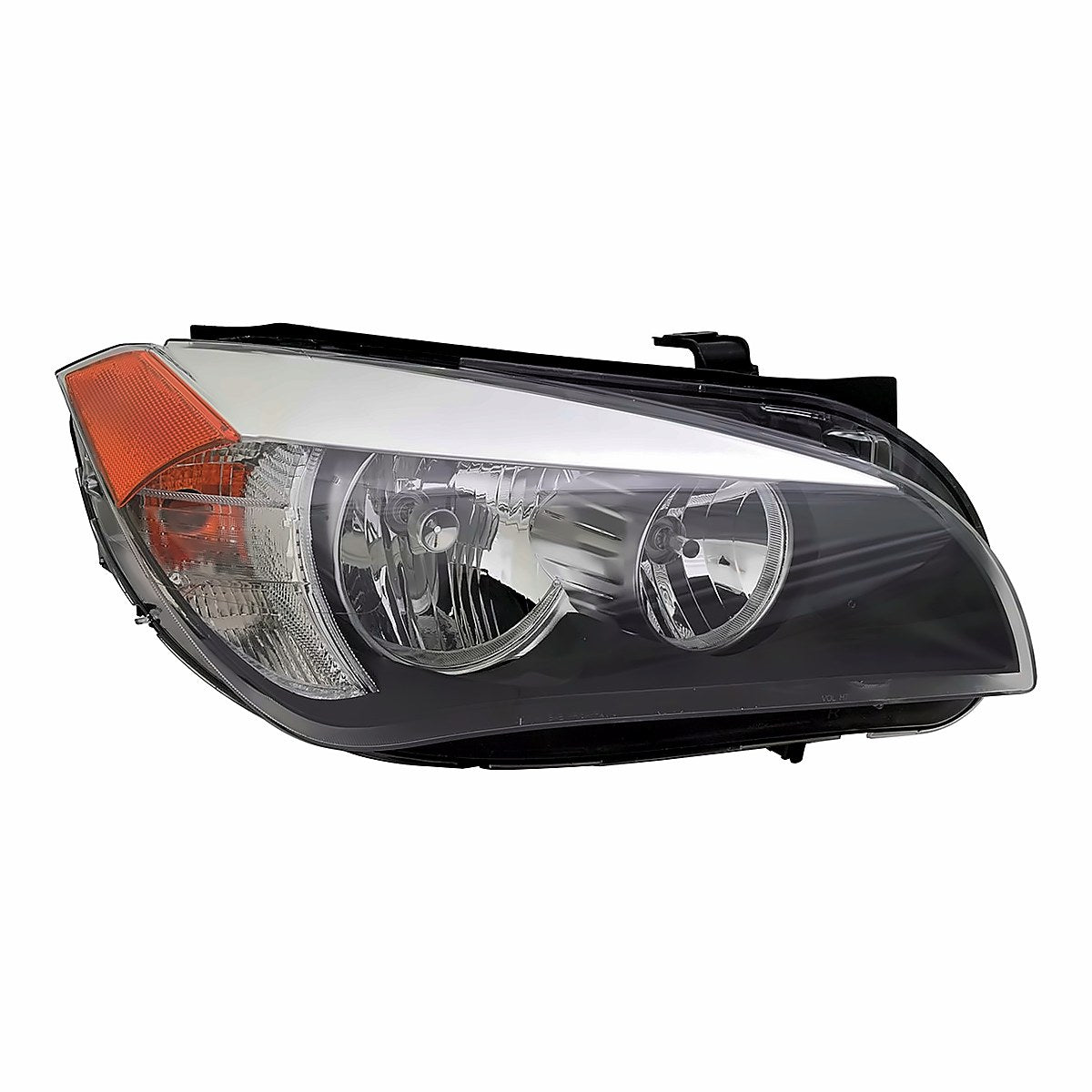 2013-2015 Bmw X1 Passenger Side Head Lamp, bm2519151. Front view.
