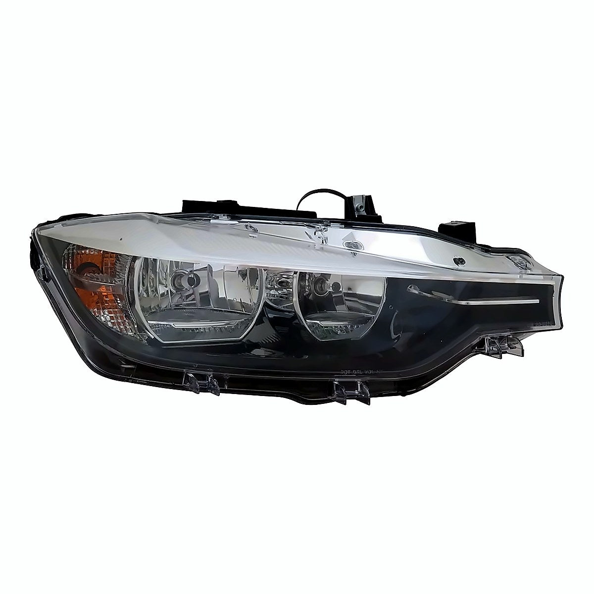 2016-2018 Bmw 3 Series Sedan Passenger Side Head Lamp, bm2519166. Front view.