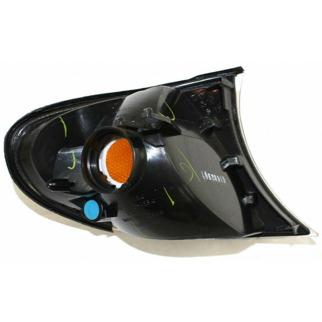 2002-2005 Bmw 3 Series Sedan Side Marker Lamp Driver Side Amber With Chrome Bezel , BM2520110. High-strength and long-lasting.