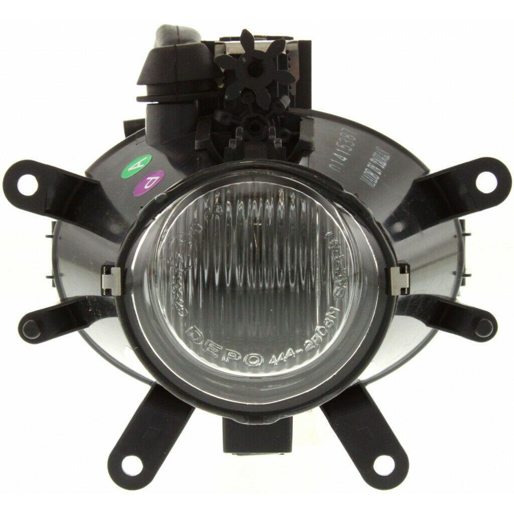 2002-2005 Bmw 3 Series Sedan Fog Lamp Front Driver Side/Passenger Side Without Sport Pkg , BM2592116. Angle view for visual reference.