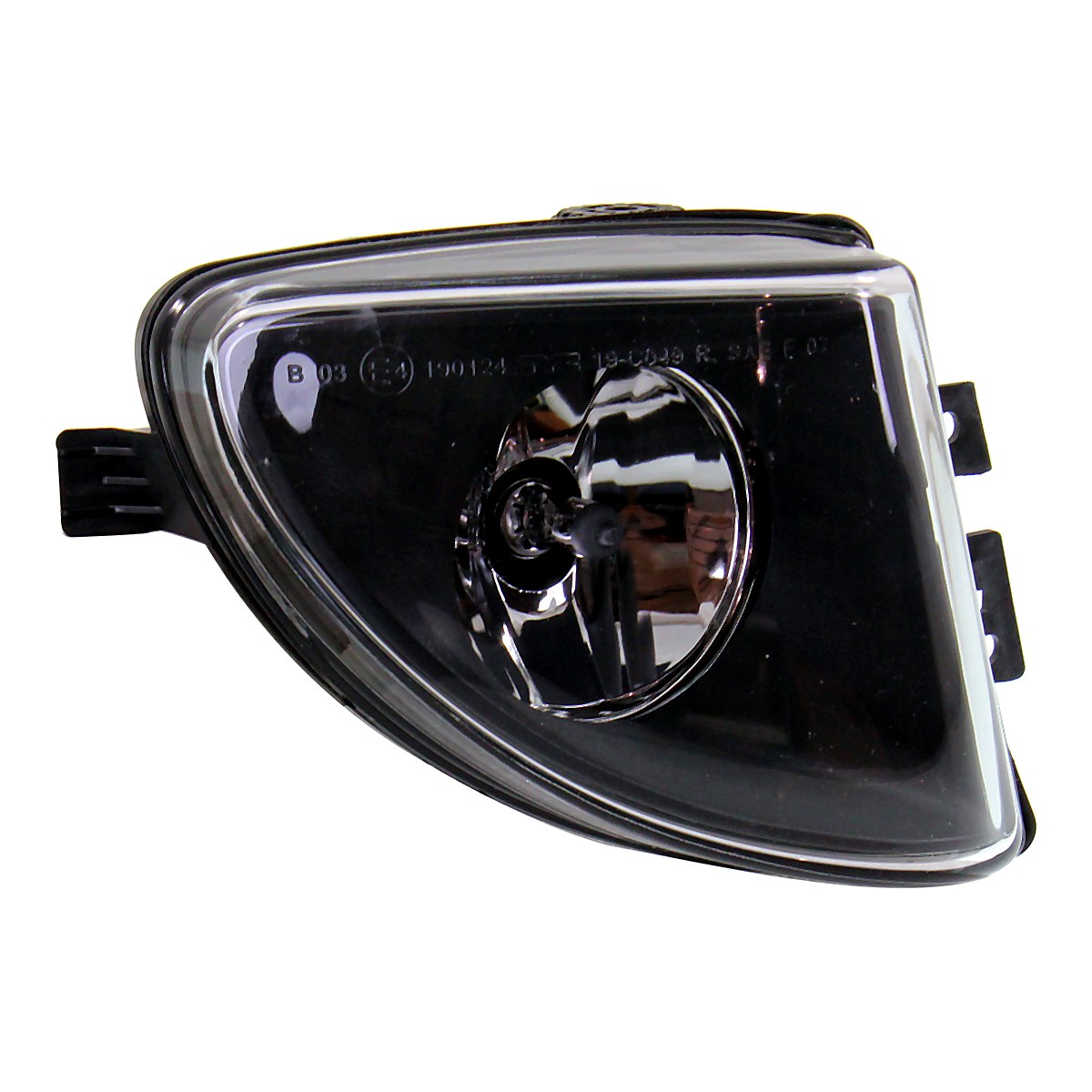 2011-2013 Bmw 5 Series Front Passenger Side Fog Lamp, bm2593143. Front view.
