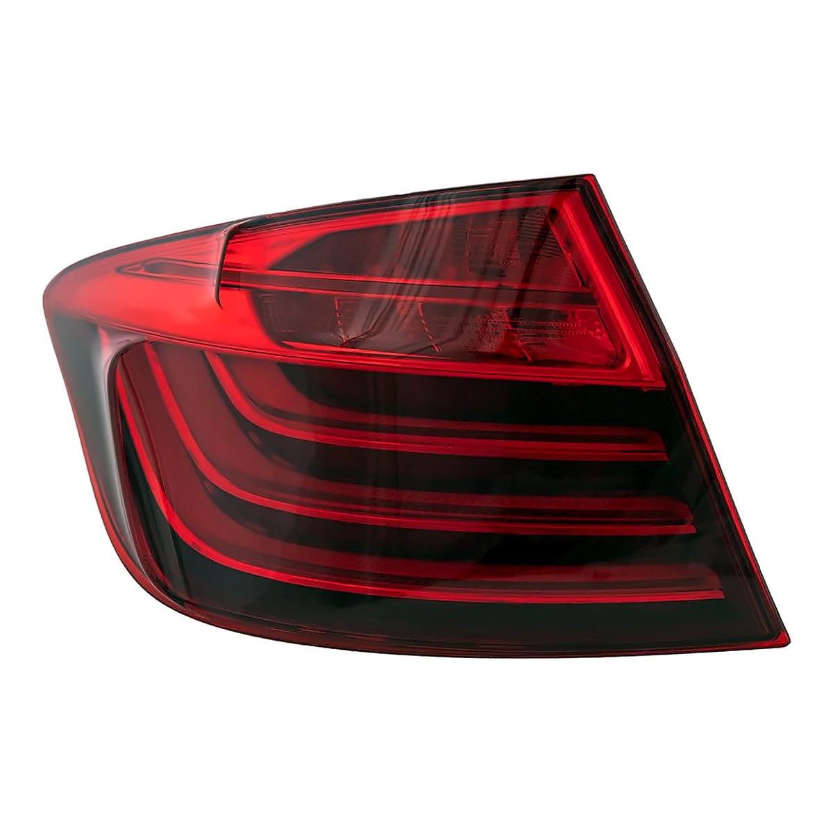 2014-2016 Bmw 5 Series Driver Side Tail Lamp, bm2804111. Front view.
